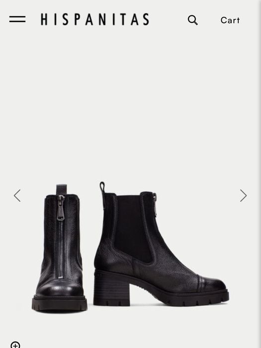 Боти HISPANITAS 39-40 кожени