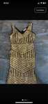 Rochie de nunta aurie cu paiete