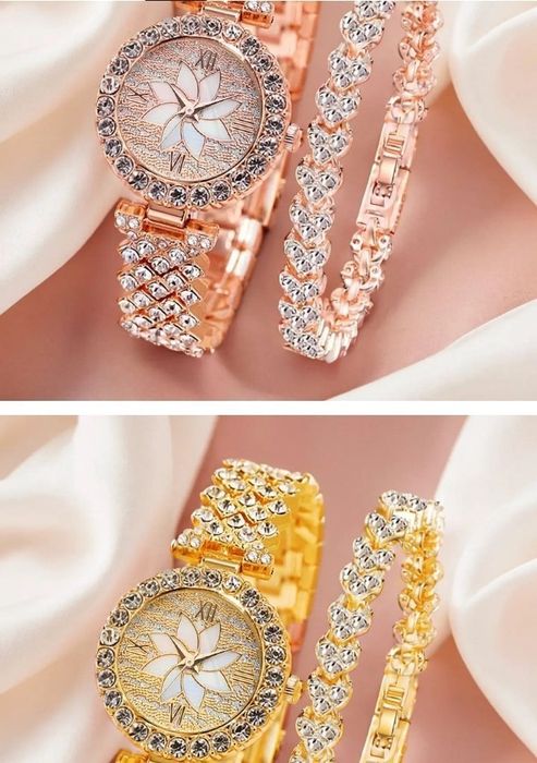 (erkak - qo'l soat) ( ayol - qo'l soat+bracelet)