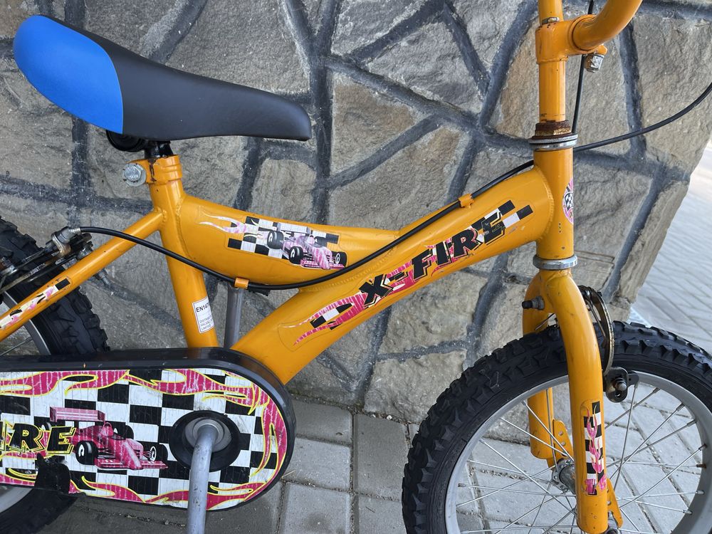 Bicicleta copii fire roti 16”