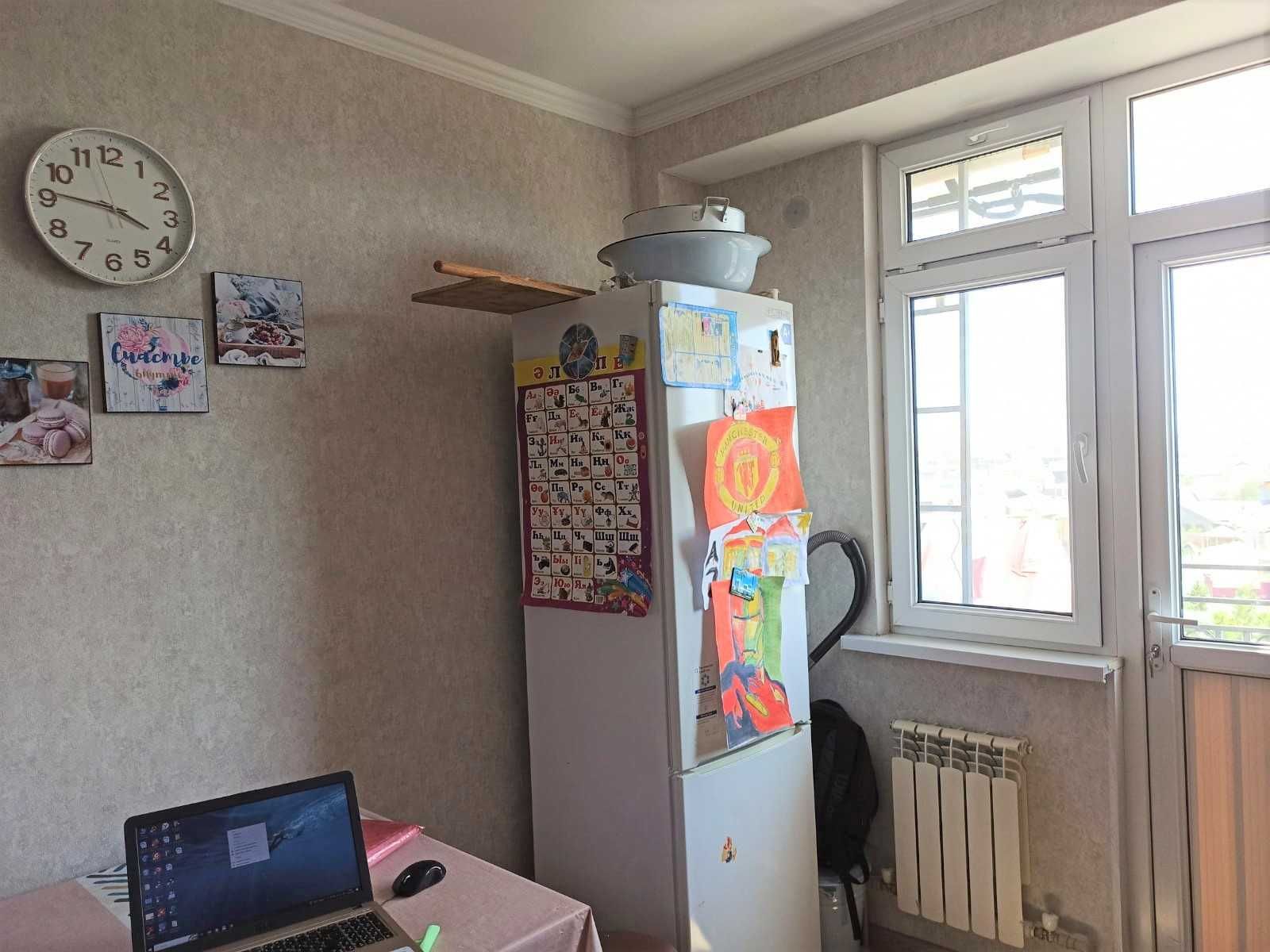 Продается 1-комнатная квартира в мкр Астана (кухня раздельная)