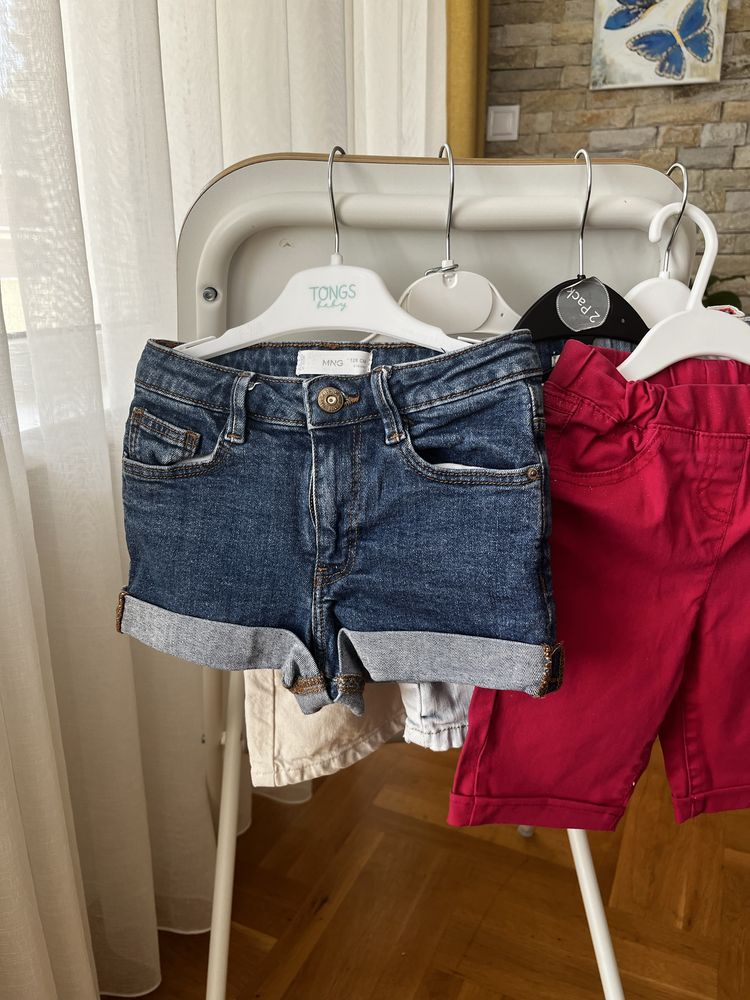 Летен сет  Mango панталонки и поли 4-6 години момиче