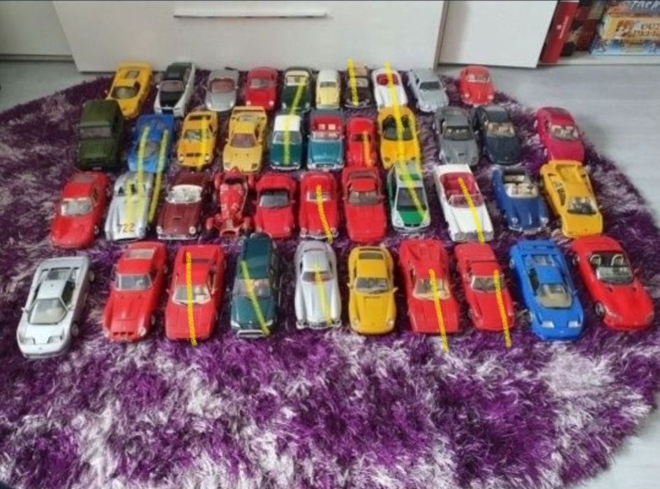 Machete metalice scara 1:18 diferite modele