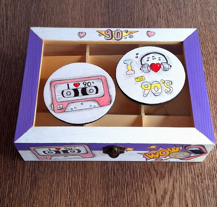 Кутия за чай "90 kids" - Спомени от 90-те в кутия за чай