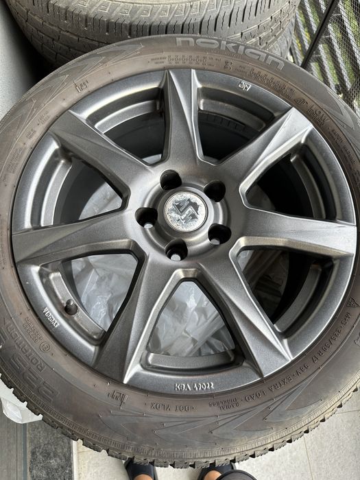 JANTE ALIAJ MSW 77 matt dark grey 7,5x17 ET35 anv. Nokian 225/50/R17