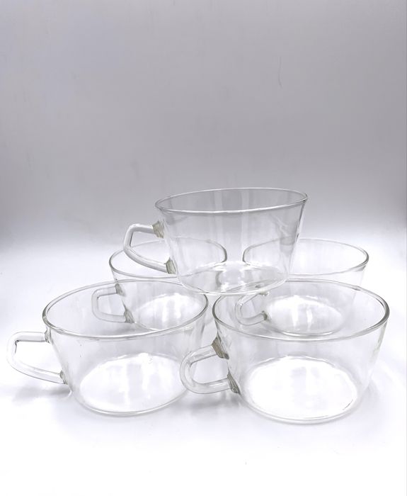 Оригинални чаши Jena glass 1970 -5бр