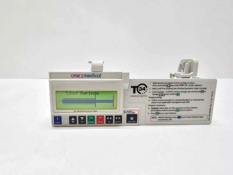 Injectomat MCKINLEY T34 Pompa de perfuzie