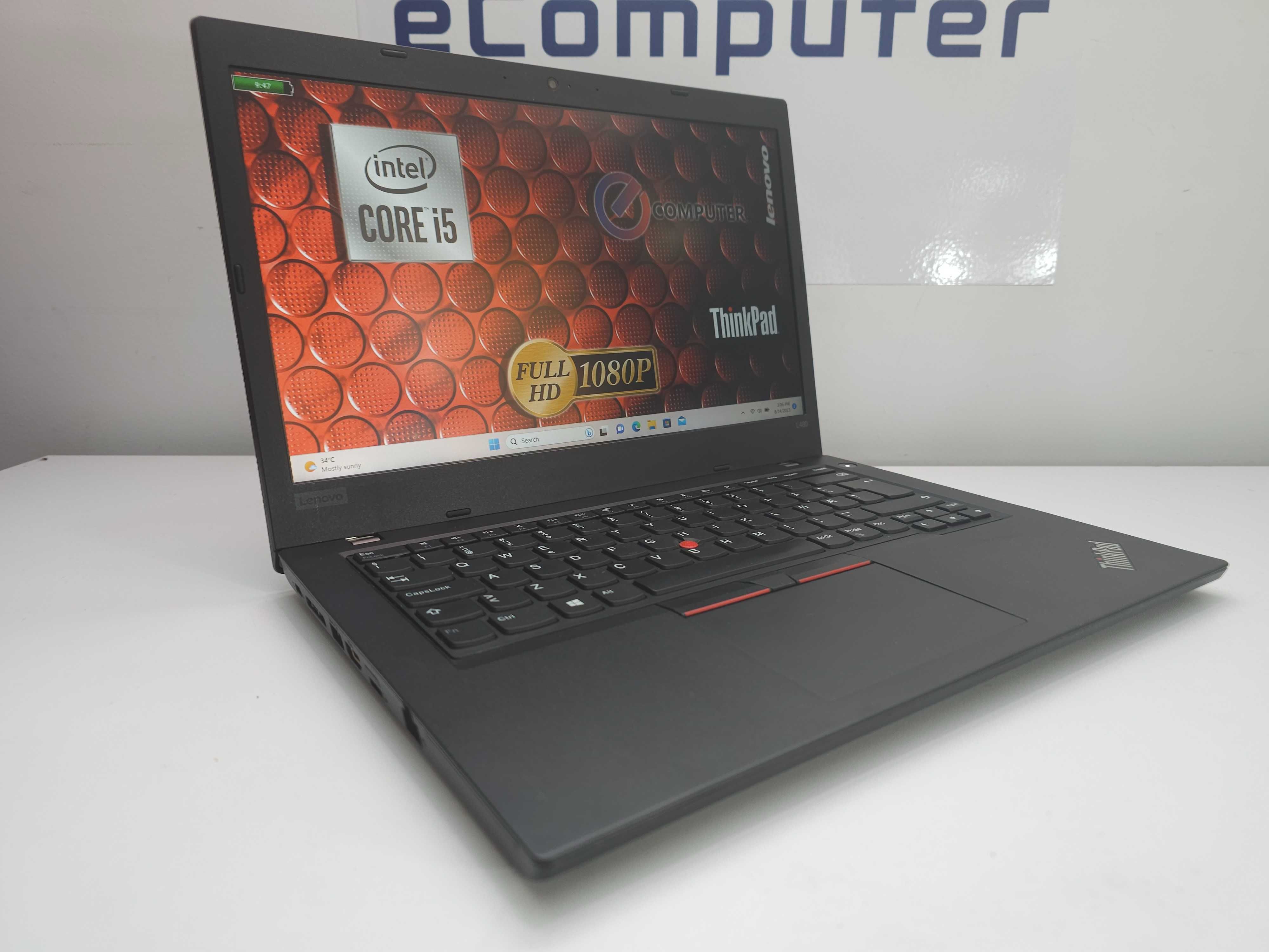 Laptop Lenovo ThinkPad L480 14inch FullHD i5 gen 8 ssd . Garantie