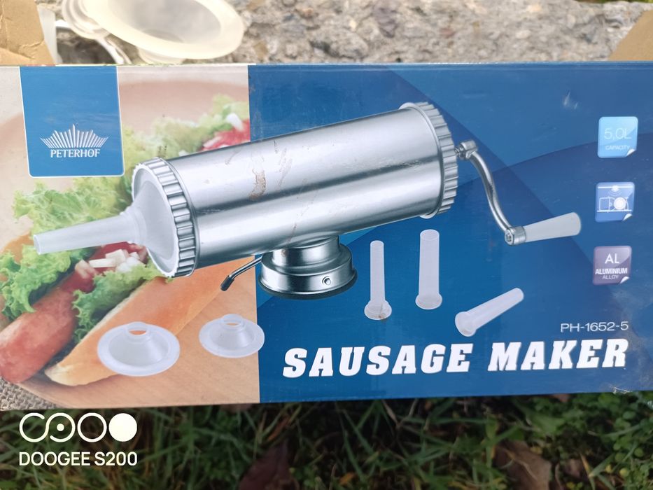 Cârnățar din aluminiu