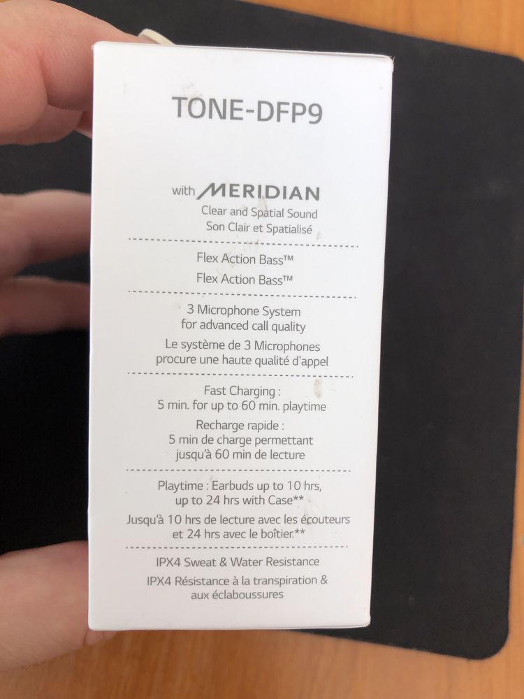 Casti Wireless LG tone FP9 by Meridian stare ft buna, lumina UVB