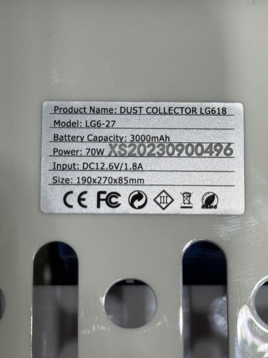 Aspirator de masă profesional pentru unghii