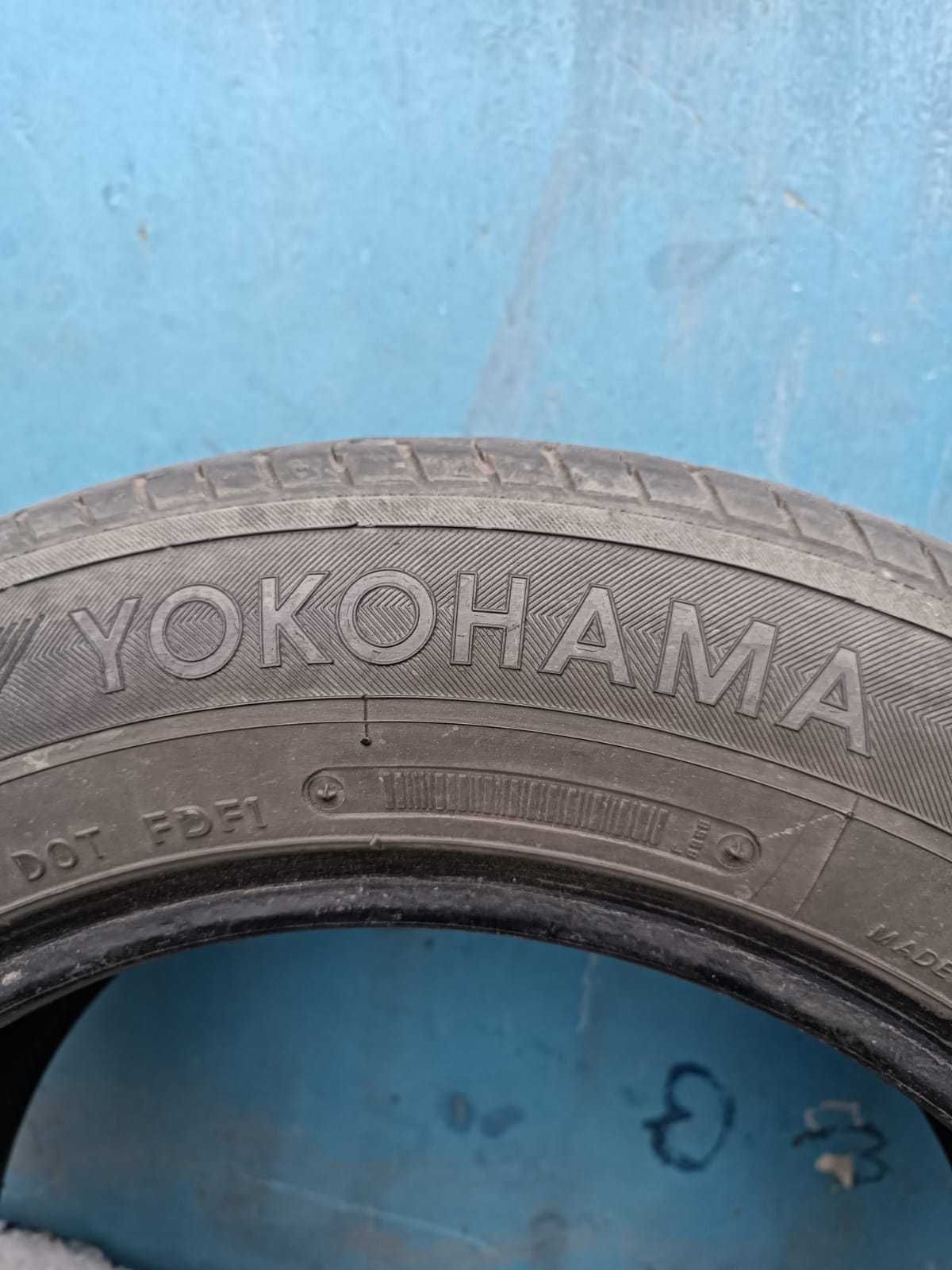 Летние шины Yokohama 215/60/16 в отличном состоянии!