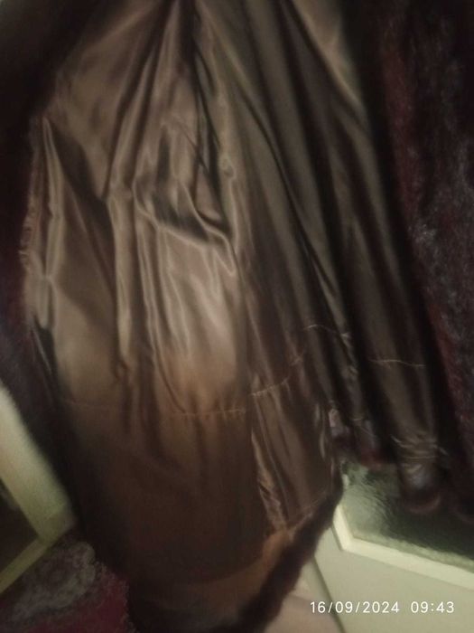 Haina de dama, de blana naturala