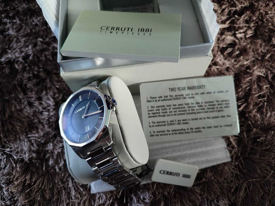 Ceas bărbați Cerruti 1881 Molveno (CRA29701), Argintiu, Nou