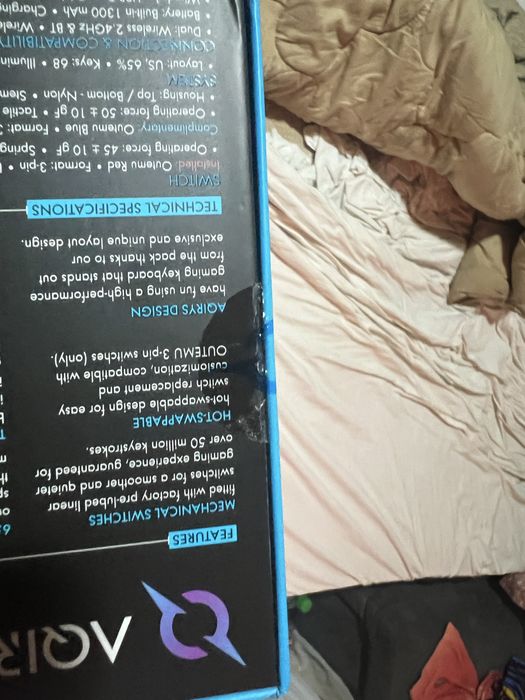 Tastatura wireless Aqiris Mira nouă