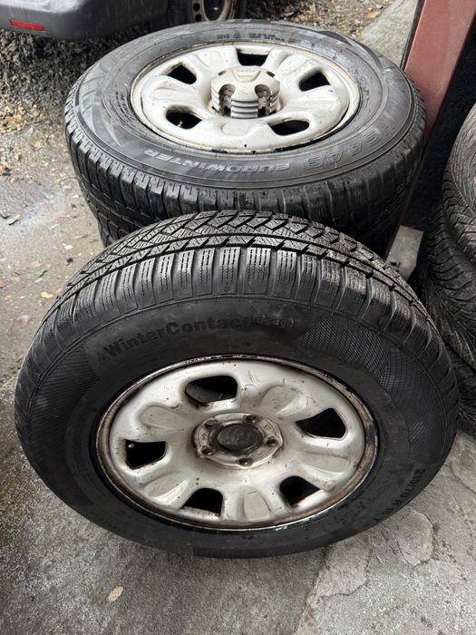 JANTE ORIGINALE DACIA DUSTER 5x114,3 cu anvelope 215 70 16 M+S