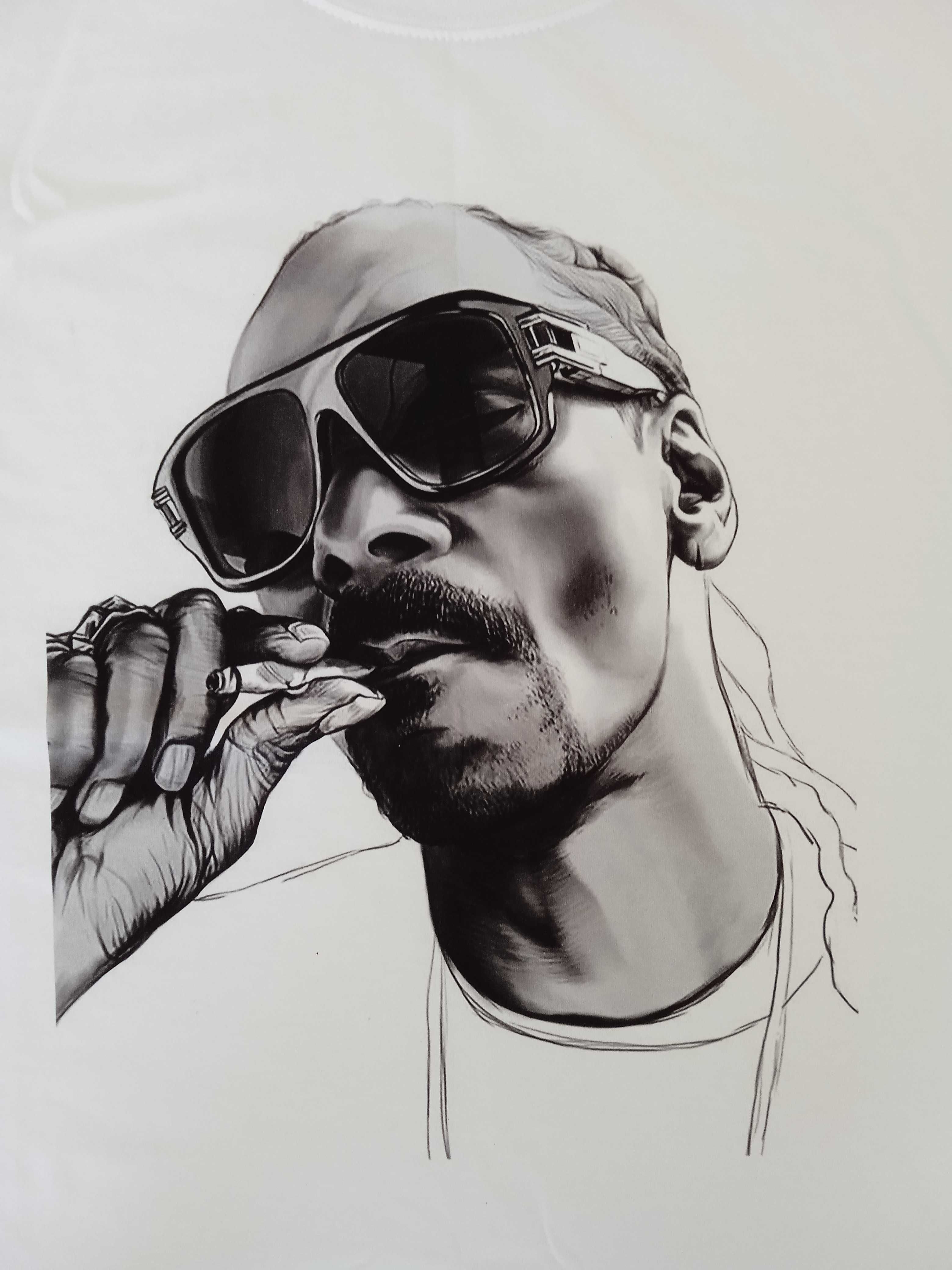 Чисто нова тениска със щампа на snoop Dogg