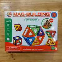 Детский Магнитный конструктор "Mag-Building" 20 pcs. Крупные детали.