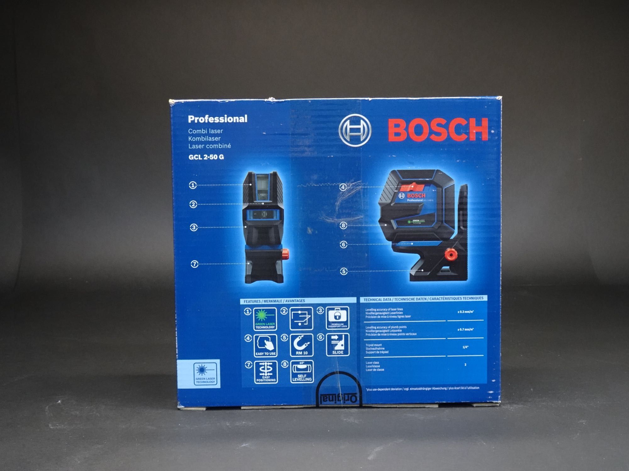 Nivela laser multifunctionala de la Bosch