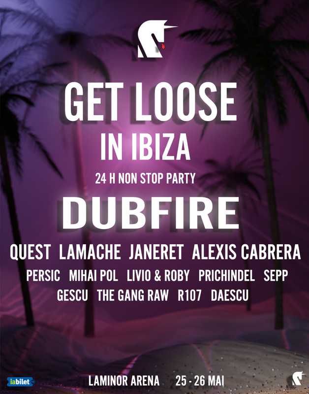 Bilete Get Loose in Ibiza – 24h Non Stop Party Acces General, Laminor
