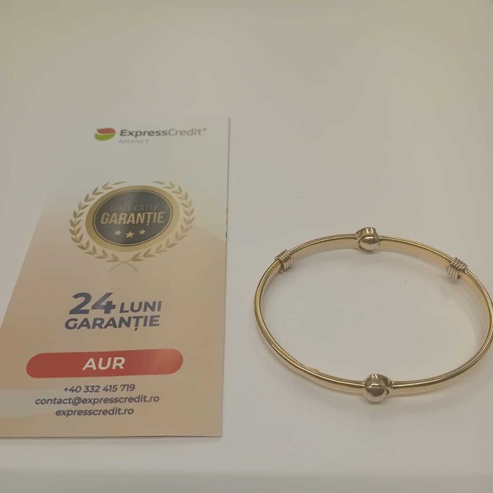 Bratara fixa aur 14k (ag49 Esplanada b.6261)