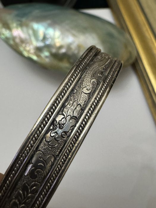 Rara! Bratara argint Suman Dhakhwa, Japoneza. Dragoni, amuleta