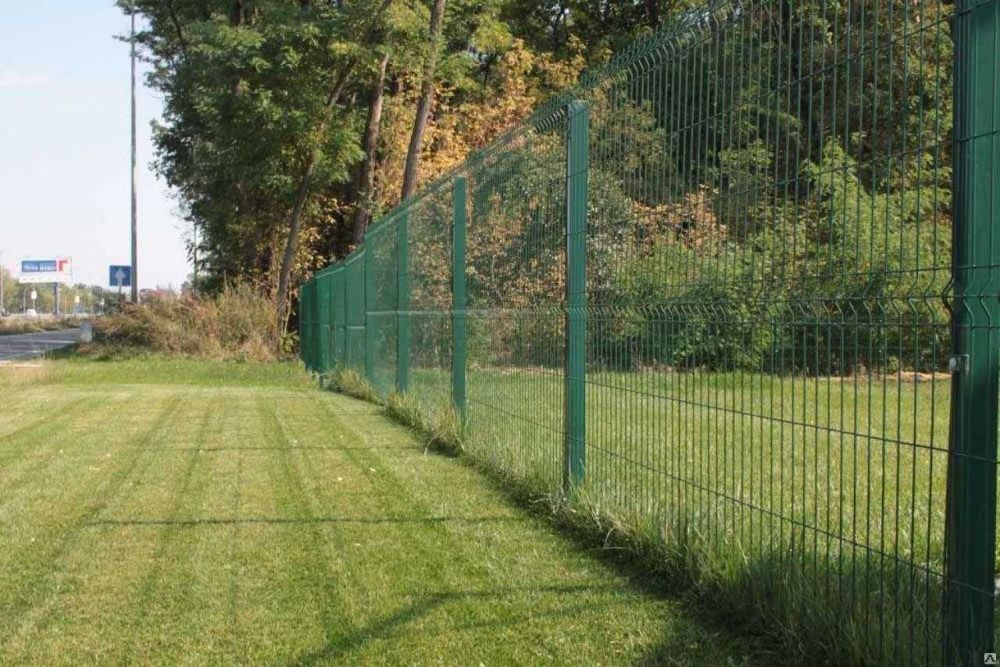Еврозабор - сеточные панельные ограждения, состояние: новое.