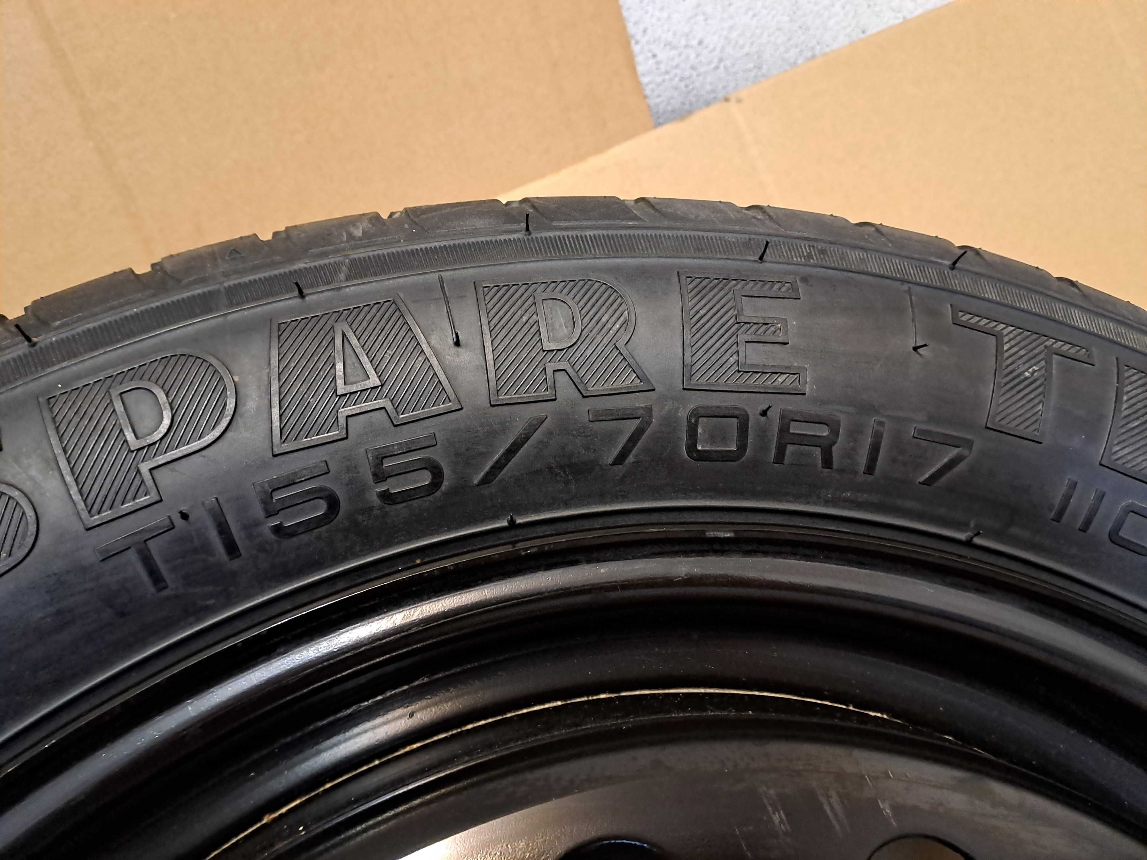 Roata de Rezerva Slim Ford Kuga 2 3 C520 CX483 Anvelopa 155 70 R17