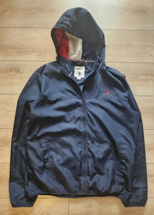 Geacă U.S. Polo Assn Baldwin, bleumarin,gluga, mărime 2XL