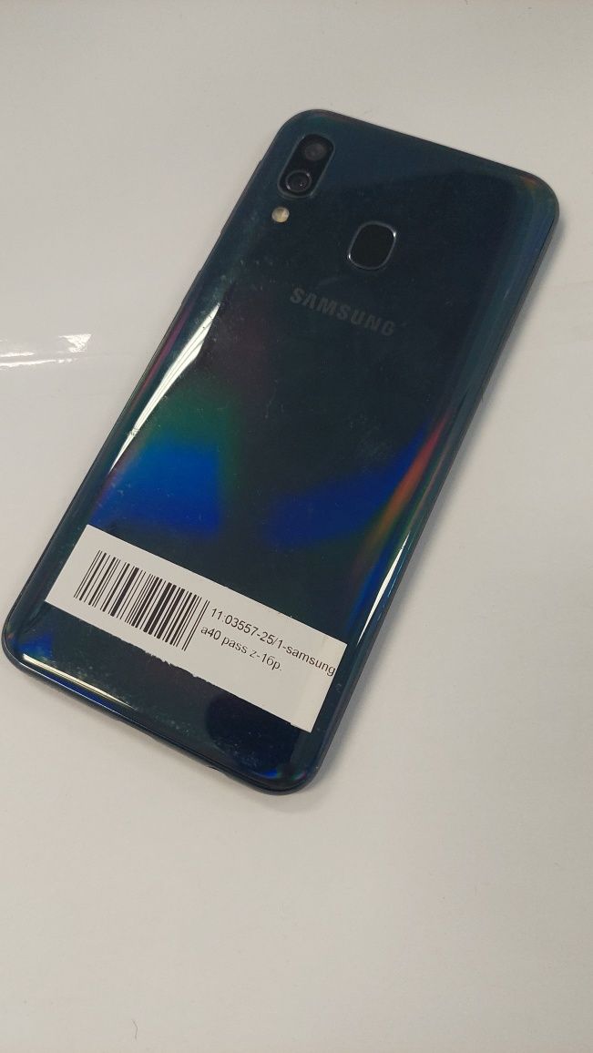 Samsung A40 Цвят Син Телефон Втора Употреба Тестван и Проверен