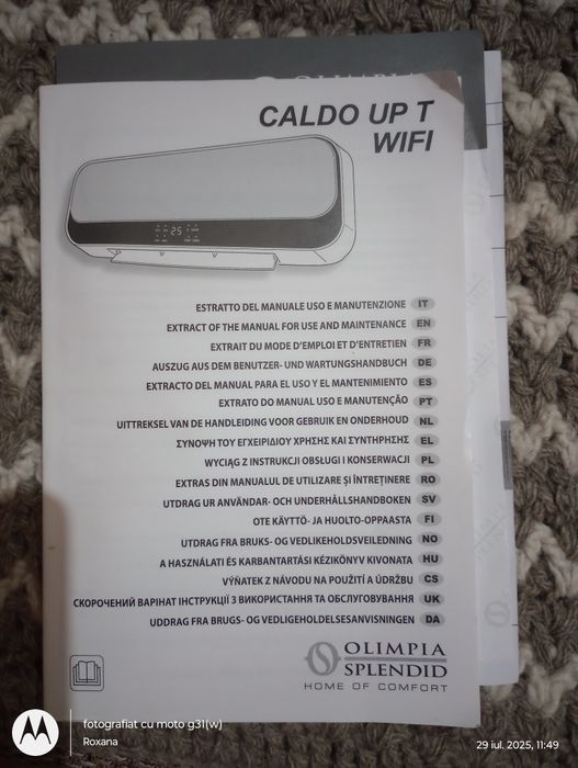 Aparat Wifi,aer cald și rece