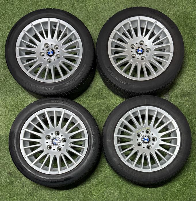 Диски шины в сборе 5х120 R17 225/50 зима липучки титанки