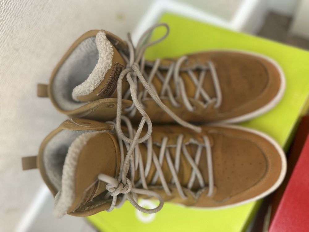 Зимние ботинки adidas оригинал