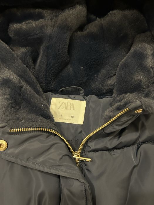 Зимно яке за момиче ZARA