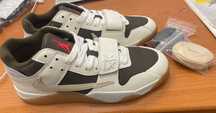 Vand Adidasi Nike Travis Scott Jordan Jumpman Sail, noi, marime 41