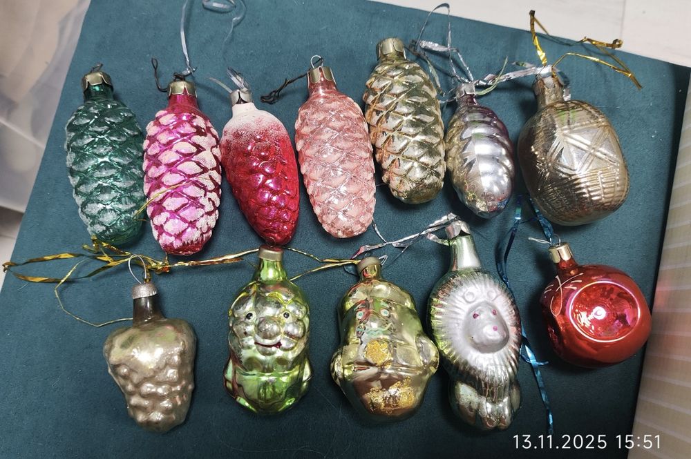 Ёлочные игрушки СССР