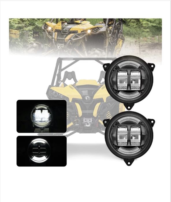 SET Faruri LED DRL pentru Can-Am Outlander G2- faza scurta