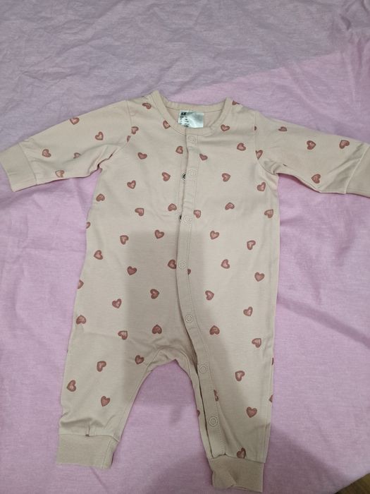 Set 2 pijamale H&M mărimea 56 cm
