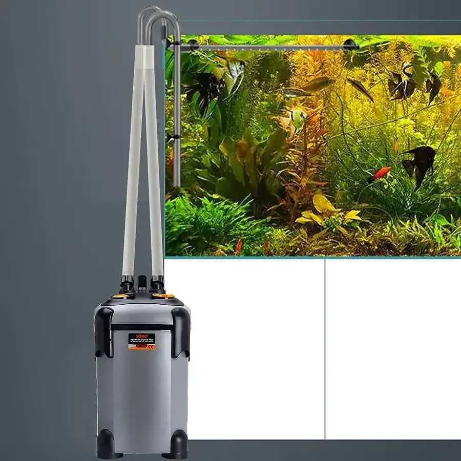 Външен филтър за аквариум Sobo SF-850F-UV