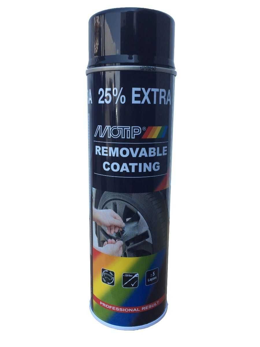 Motip SPRAY PLAST - иновативна гумена боя , различни цветове 500 мл.