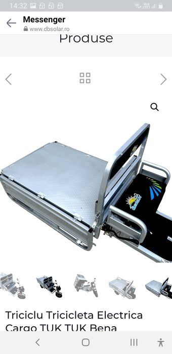 Tricicleta electrică TUK TUK