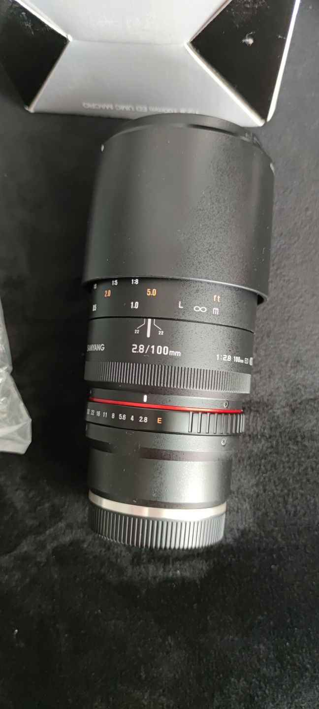 Obiectiv foto Samyang MF 100 mm F2.8 Macro Nikon F AE, 21870