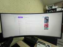 Redmi - 34" G34WQ Curved Gaming Monitor, VA, 180Hz, 1mc,UHD.