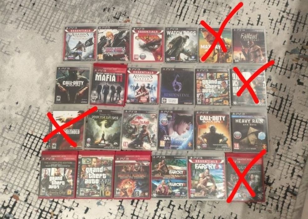 Продаются Диски(игры) на PS3
писать только в ЛС по номеру
НА ЗВОНКИ НЕ