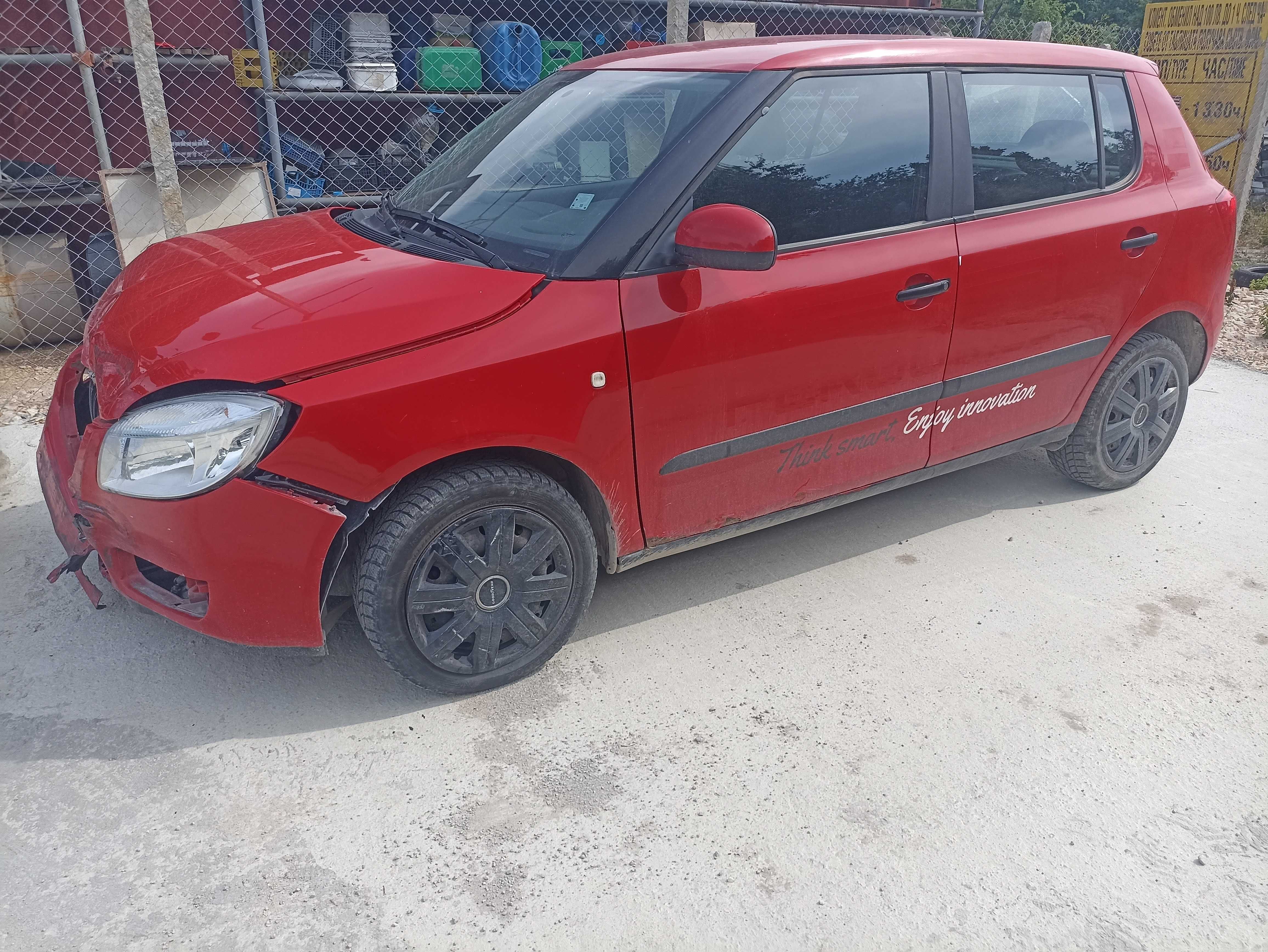 Шкода Фабиа / Skoda Fabia 1.2i - На части