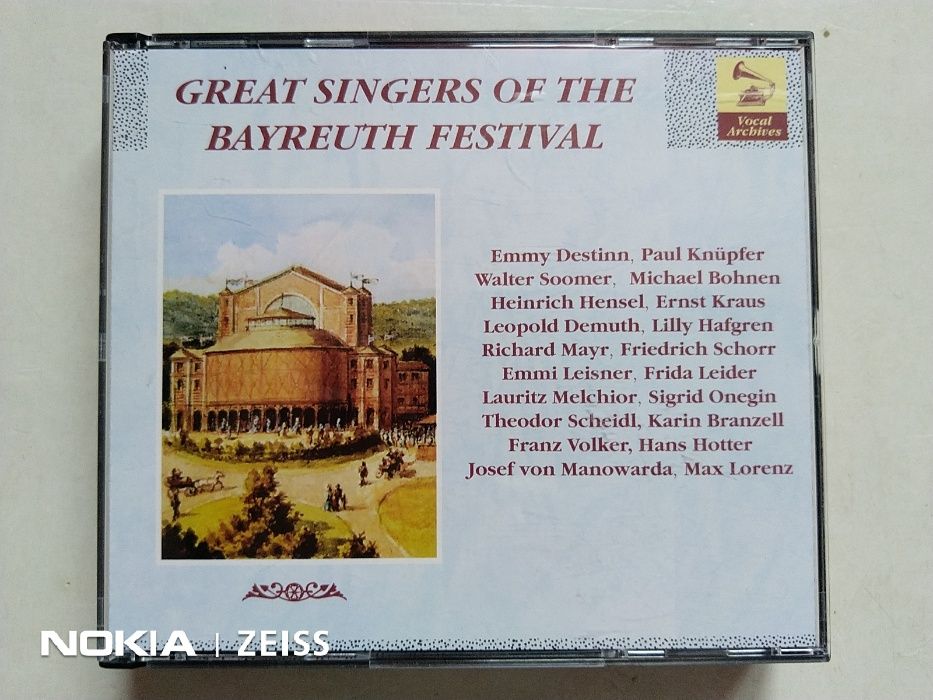 Cd-uri rare , muzica clasica- Great Singers of Bayreuth Festiva