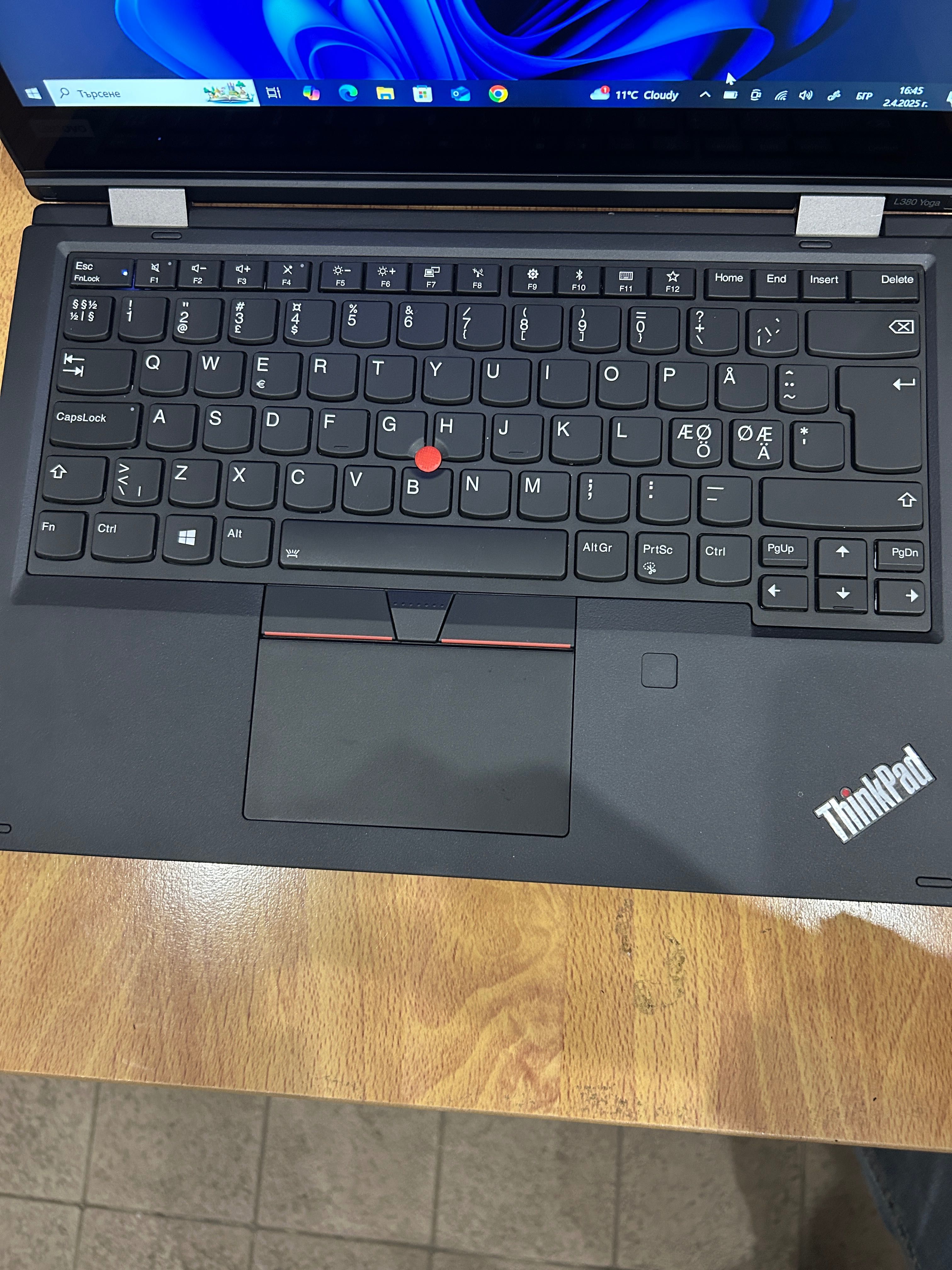 Лаптоп Lenovo ThinkPad L380 Yoga i5-8265U/8GB/256 с 3 м. гар.! ТЪЧ