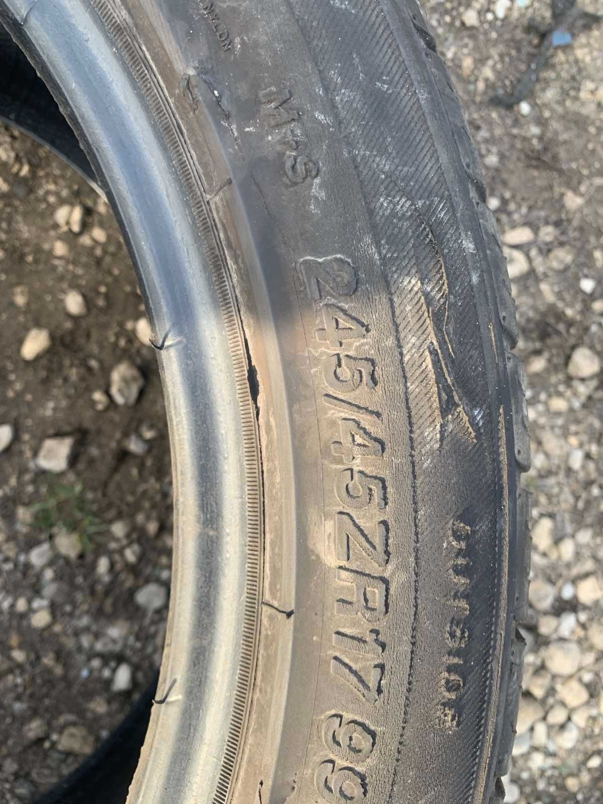 2 боря Летни гуми Rapid 245/45 R17 Dot 1023 ном 24