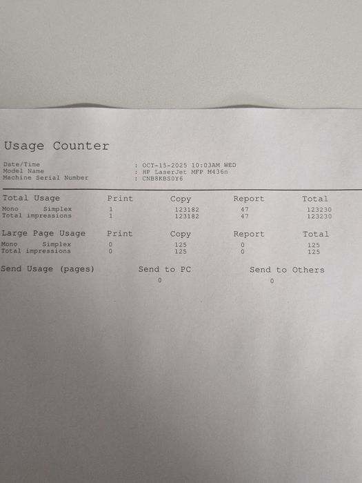 Imprimanta / Copiator / xerox A3 alb negru HP LaserJet MFP M436n