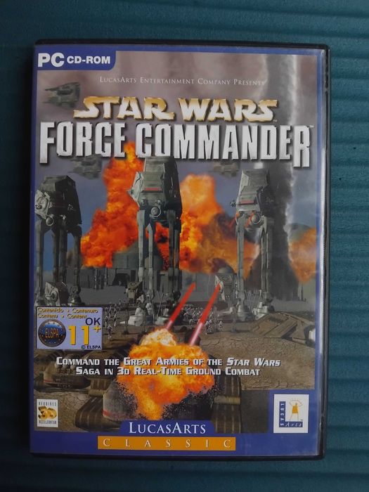 Star Wars Force Commander - оригинална компютърна ига / PC Game